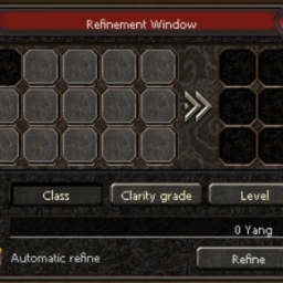 Auto alchemy refine check